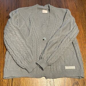 Taylor Swift Official Merch - The Tortured Poets Department - Gray Cardigan